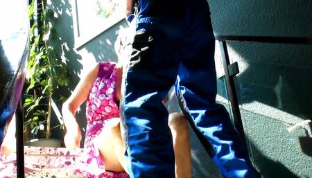 In the area of responsibility of janitor Schwuttke poaching a stranger stag...