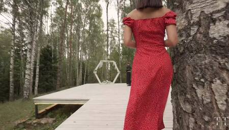 Fucking Wedding.part 3.holy Father Bangs Bridesmaid Right before the Wedding.