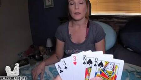Strip Poker with My Stepmom - Full Video - Shiny Cock Films, Jane Cane