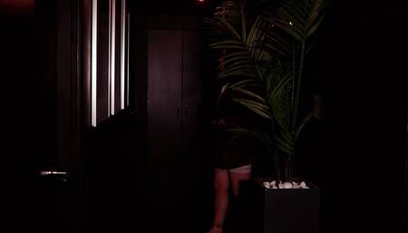 Schoolgirl Sucks Cock At The Gloryhole