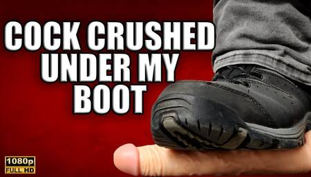 KingMarti: Cock Crushed Under My Boot FHD