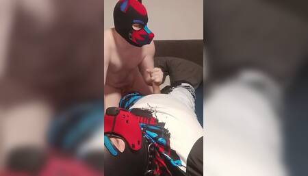 Deepthroat with Big Cumshot