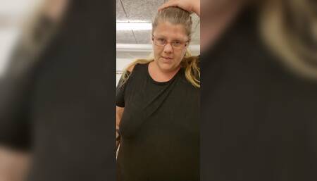 Having fun in the laundry