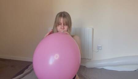 Blow to Pop my Betention Balloon Belbal 17” B2P