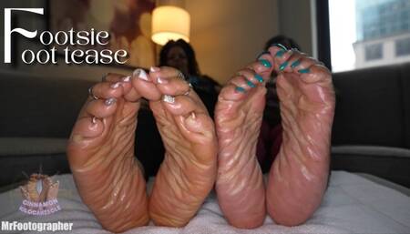 Footsie Foot tease