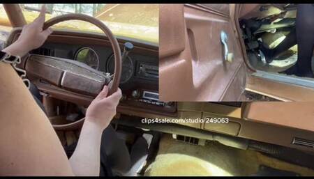 Black tights on today! REVVING FUN!