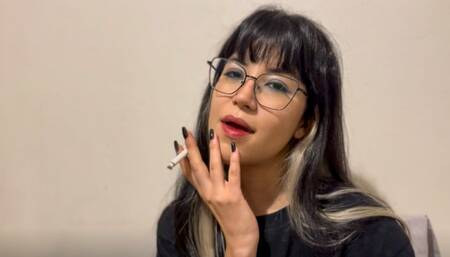 POV: Your girlfriend smoking after sex