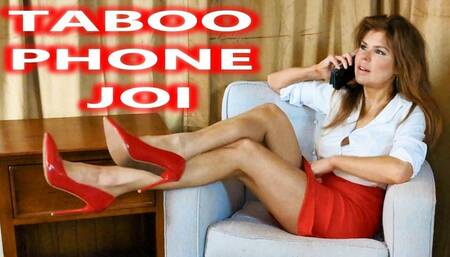 Taboo Phone JOI - Embarrassed Stepmom Gives Stepson Phone Sex Jerk Off Instruction With Orgasm Control Cum Countdown 4K