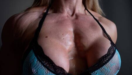 Biceps and Pecs Flexing Video