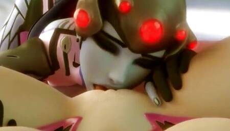WIDOWMAKER X DVA PUSSY LICKING