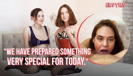 Ersties - Things Turn Kinky For Hot Lesbians Anca & Alexa