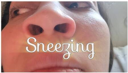 Sneezing and nasal congestion