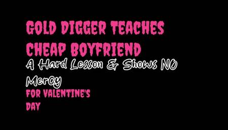 Heartless Gold Digger GF Teaches Cheap BF A Hard Lesson & Shows No Mercy On Valentine's Day 1920x1080 MP4