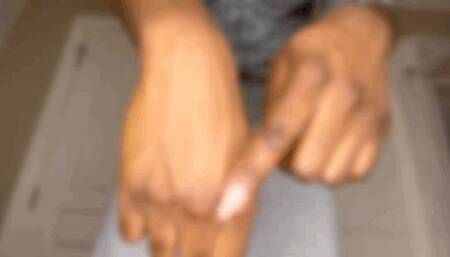 Big Black Veiny Hands