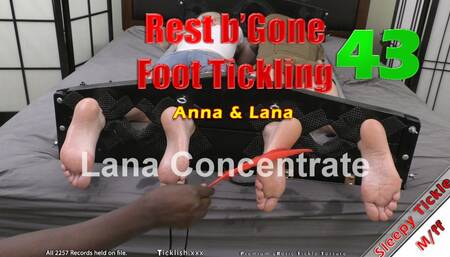 Rest b'Gone 43 - Anna & Lana - Concentrate - Lana