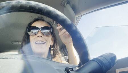 stuck in traffic, be my ashtray