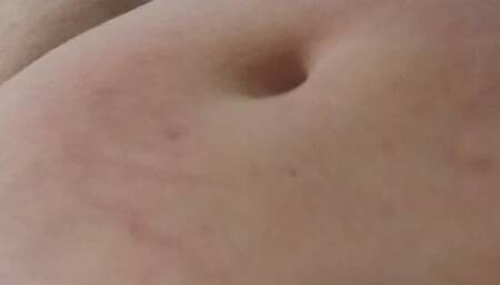 Masturbating because of belly buttons