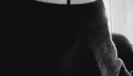 Theresa Smoke BlackOutfit Smoking Cigarette BlackWhite