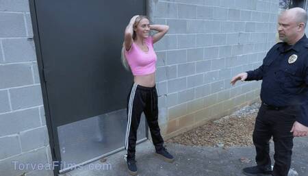 Belly Exposed Arrest Buff Blondie 1080hd