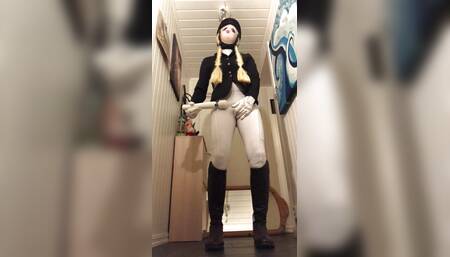 Kigurumi equestrian