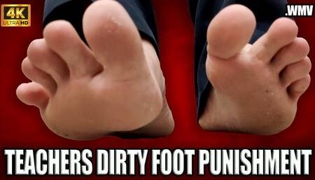 KingMarti: The Teachers Foot Punishment 4k - WMV
