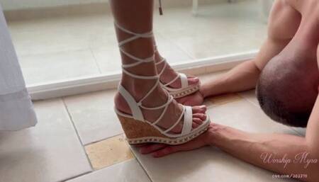 Marked by Myra - Suffering Under My Fashion Wedges - 4K MP4