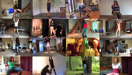 Bursting In Bondage (WMV 1080p) - 72 minutes