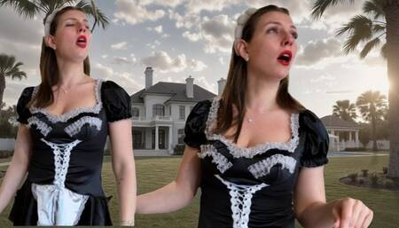 Uncontrollable Sneeze Maid Mess