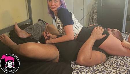 Yankees Win, You Lose - Sexual Sadism, Facesitting, Scissors, Edging, Foot Worship