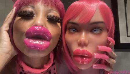 RubyDollLipz's Lipstick #3+Soft Sex Doll Head