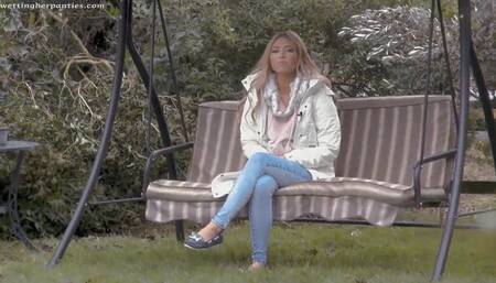 Natalia Forrest is in the garden and needs to pee