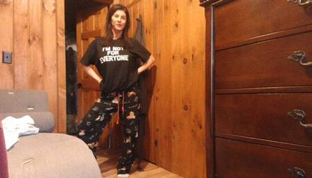 stepmom lets you stroke to her panties