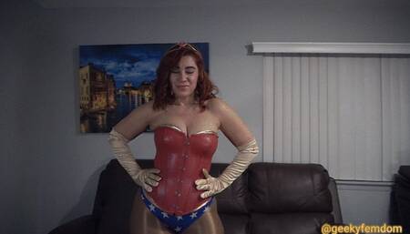 Wonder Woman JOI staring Enchantress Sahrye