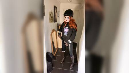 Ginger femboy equestrian