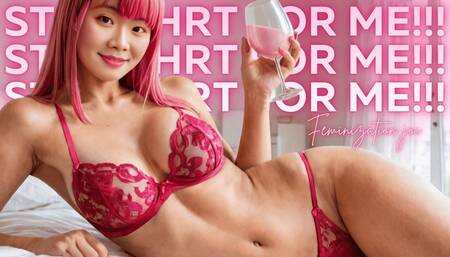 Serve Me By Starting HRT (REAL Feminization)