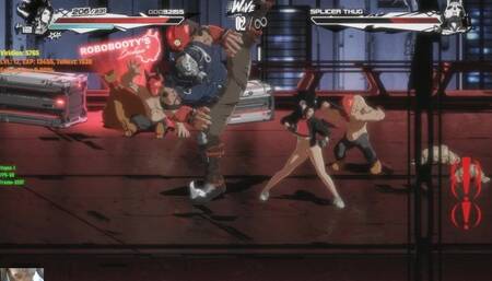 PURE ONIX - Sexy goth fighting naked