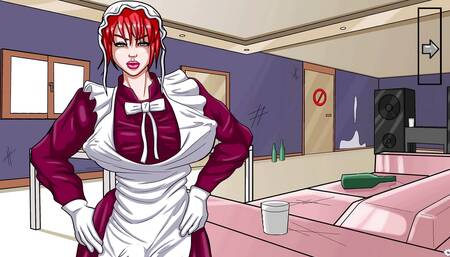 Helping Ghost Ashley & Then Lara in th Kitchen