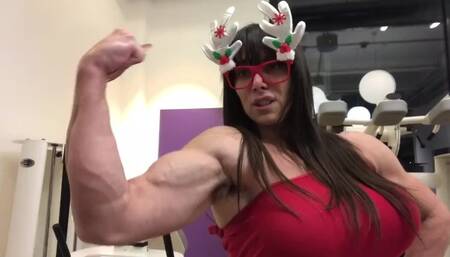 Busty hairy super muscles