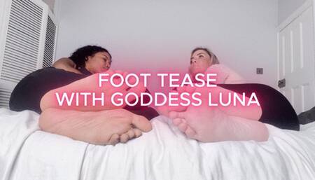 Foot Tease With Goddess Luna