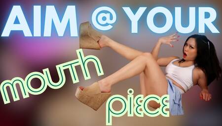 Aim at your Mouthpiece for Asian Mistress