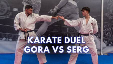 Karate duel Gora vs Serg