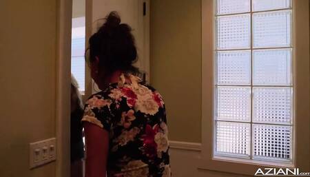 Nina Elle and Rachael Cavalli Have Steamy Girl Girl Session