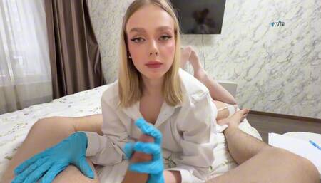 OH MY GOD, MY UROLOGIST DECIDED TO CHECK MY DICK WITH HIS PUSSY - Arisha_Mills