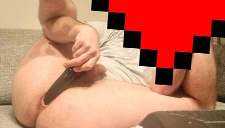 Dildo play for daddy