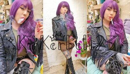 Casual chainsmoking and cigarette crush with Kinkerbell23