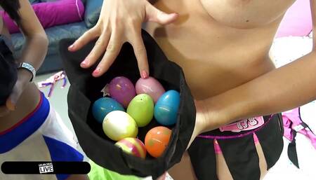 Edyn Blair Screams As Ben English's Huge Dick Rails Her In Easter Orgy!