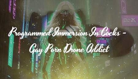 Programmed Immersion In Cocks - Gay Porn Drone Addict