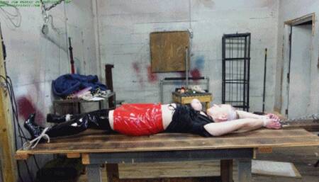 Fuck toy breast bound and stretched out on the rack (WMV HD 8000kbps)