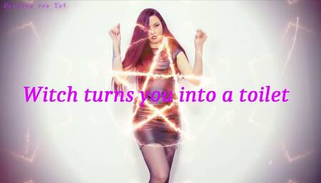 Witch turns you into a toilet