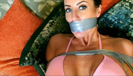 Charlie Monaco in: Spreadeagle and frogtied Bound and fucked up by Home intruder AGAIN